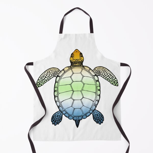 Aperçu de l'œuvre Illustration dynamique de la tortue AroAce Agender Pride créée et vendue par Travelslightly.