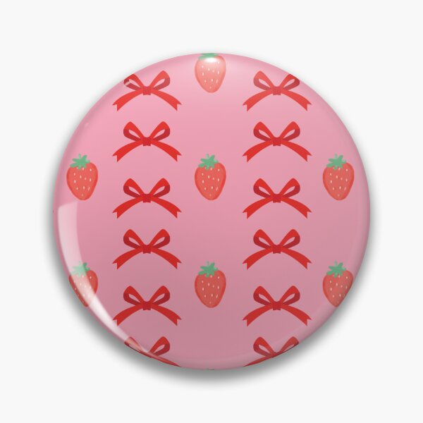 Item preview, strawberry bow wallpaper designed and sold by am2903.