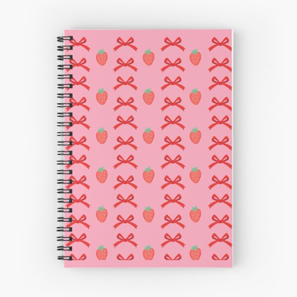 Item preview, strawberry bow wallpaper designed and sold by am2903.
