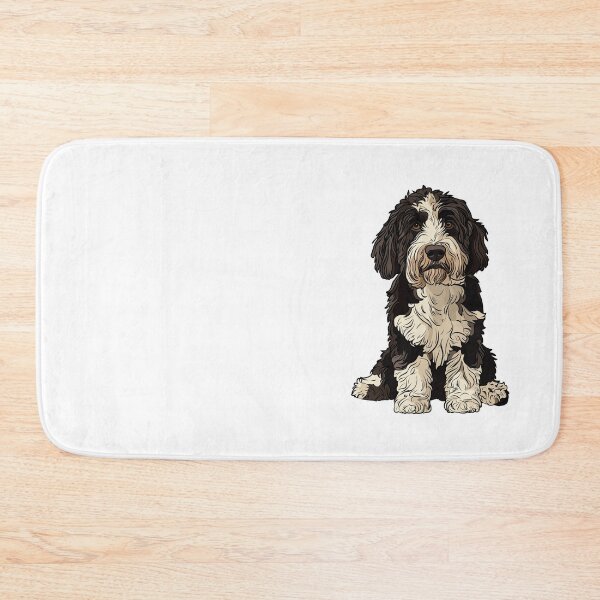 Item preview, Sheepadoodle Dog Illustration designed and sold by whyitsme.