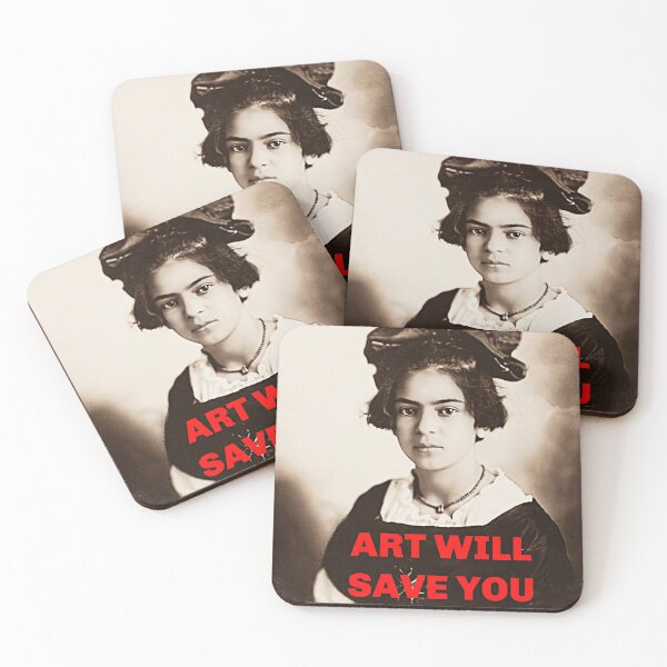 Item preview, Frida Kahlo Young Art Will Save You designed and sold by FridaArtGallery.