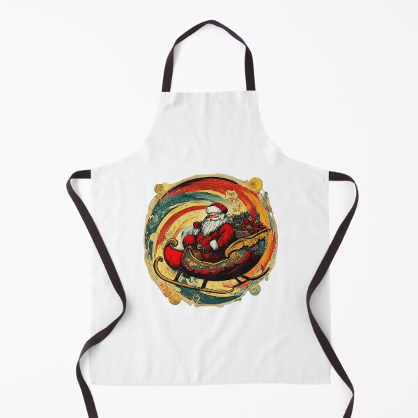 Item preview, Festive Santa Claus Sleigh Ride , Colorful Christmas Graphic , Holiday Season Fashion, Christmas Gift Idea designed and sold by Indyadizine.