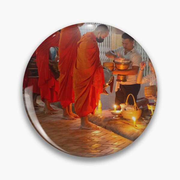 Item preview, Giving alms to the monks designed and sold by Mark Prior.