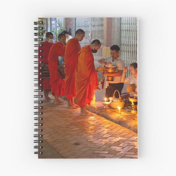 Item preview, Giving alms to the monks designed and sold by Mark Prior.