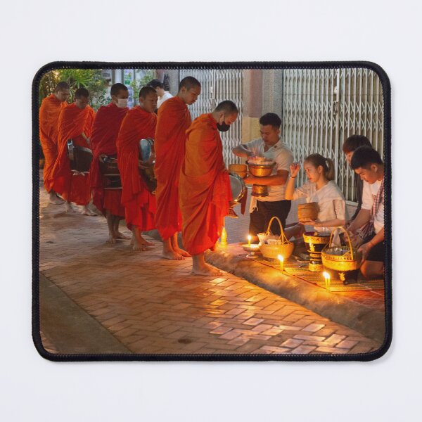 Item preview, Giving alms to the monks designed and sold by Mark Prior.