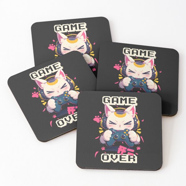 Item preview, Game Over Cat designed and sold by mustbewhy.