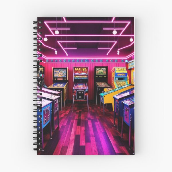 Item preview, Neon Nostalgia: Retro Arcade Pinball Adventure designed and sold by Chippychips1.