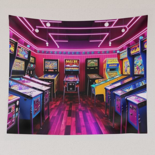 Item preview, Neon Nostalgia: Retro Arcade Pinball Adventure designed and sold by Chippychips1.