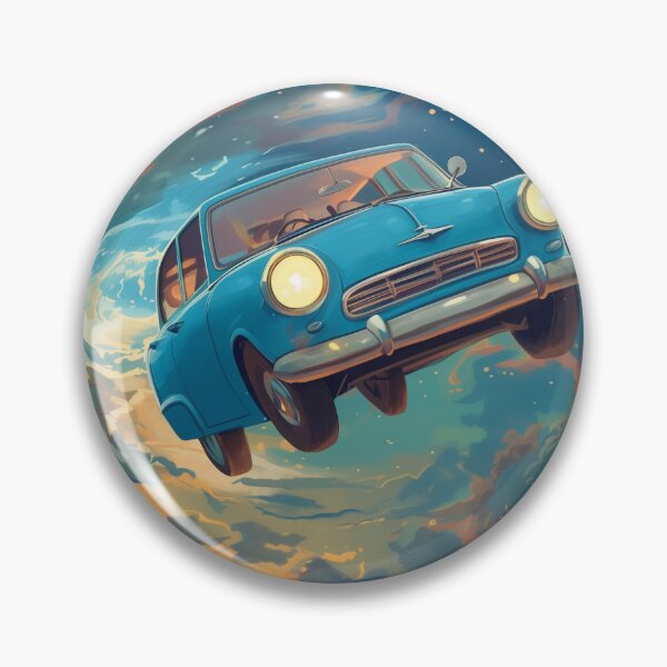 Artikelvorschau, Das fliegende Auto von Weasley / Potterhead Art entworfen und verkauft von Envision Designs.