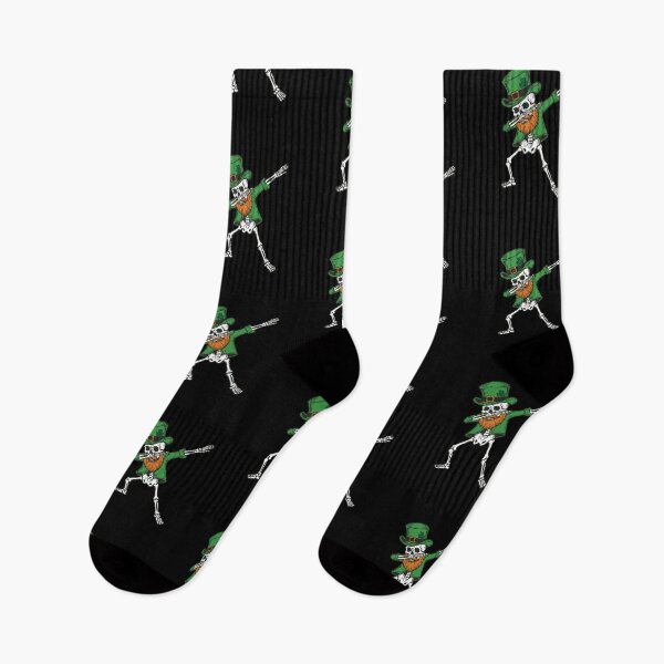 Item preview, Dabbing Leprechaun Skeleton St Patricks Day 2025 Funny designed and sold by d247.