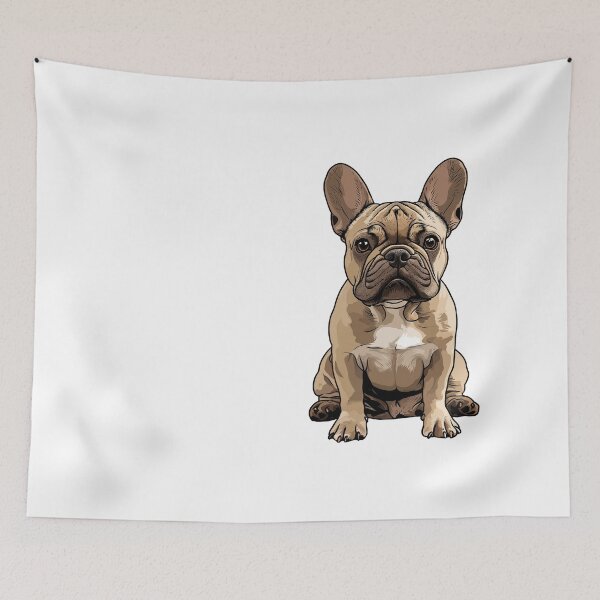 Item preview, French Bulldog Dog Illustration designed and sold by whyitsme.