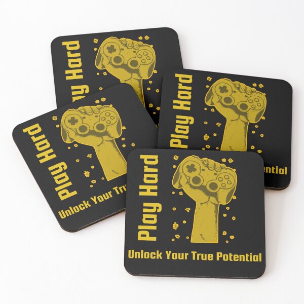 Item preview, Play Hard Unlock Your True Potential designed and sold by nomadwanderer.