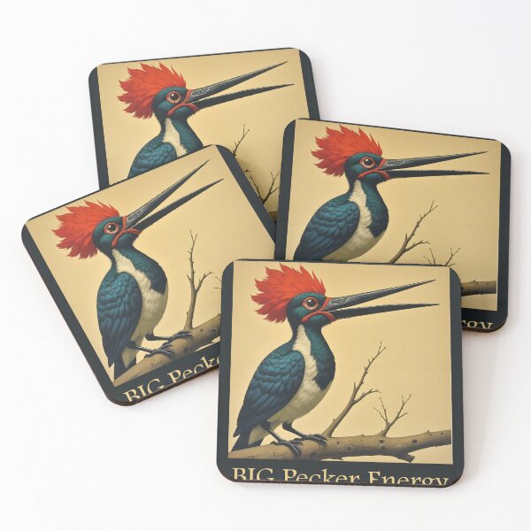 Item preview, big pecker, BDE, big pecker energy, wood pecker, bird watching, funny, funny bird, bird watching club designed and sold by SavageLegion.