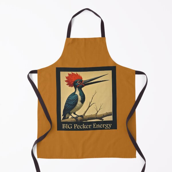 Item preview, big pecker, BDE, big pecker energy, wood pecker, bird watching, funny, funny bird, bird watching club designed and sold by SavageLegion.