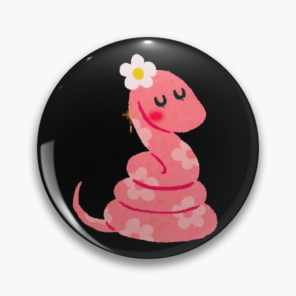 Item preview, Cute Serpent's Charm: Chinese Year of the Snake Design designed and sold by VintageArtByIda.