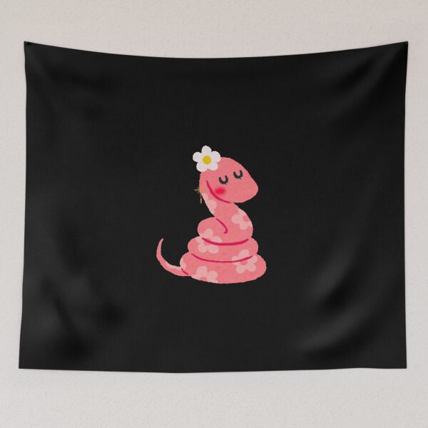 Item preview, Cute Serpent's Charm: Chinese Year of the Snake Design designed and sold by VintageArtByIda.