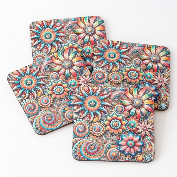 Item preview, Ethnic Flower  designed and sold by artedamensagem.