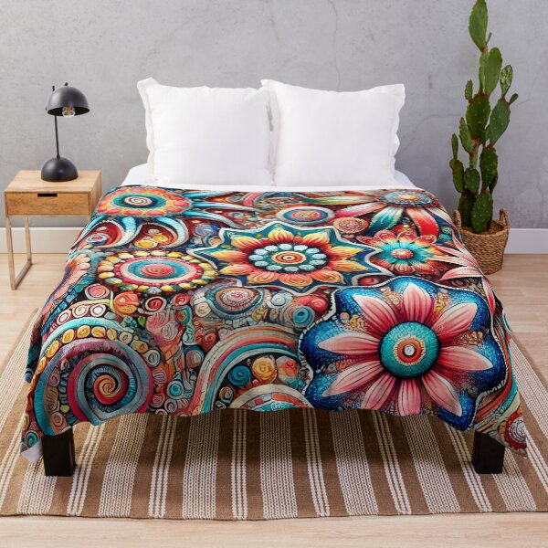 Item preview, Ethnic Flower designed and sold by artedamensagem.