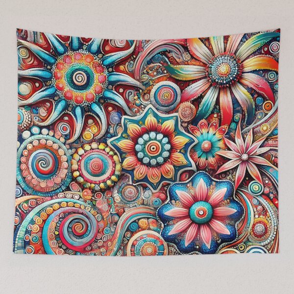 Item preview, Ethnic Flower  designed and sold by artedamensagem.
