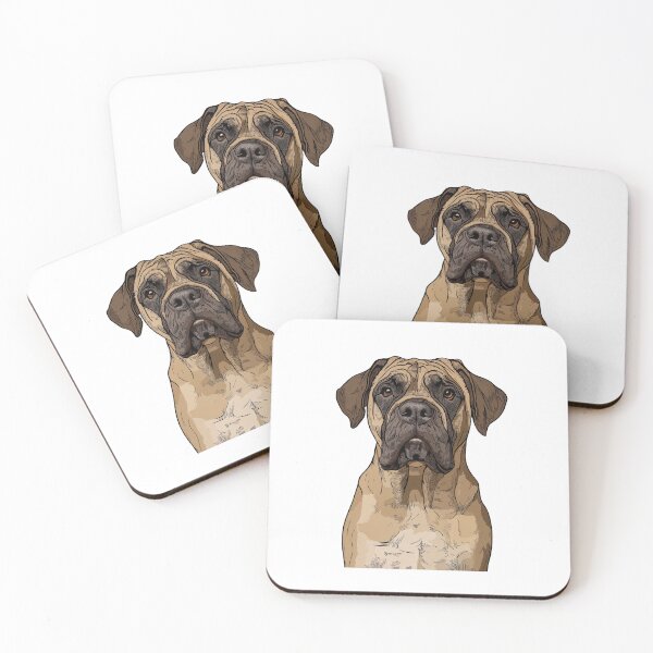 Artikelvorschau, Englische Mastiff-Hundeillustration entworfen und verkauft von whyitsme.
