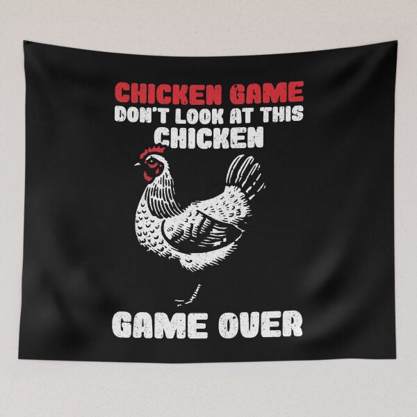 Item preview, Chicken Game Funny Quirky Chicken Lovers Illustration designed and sold by TeeByDesignsCo®.