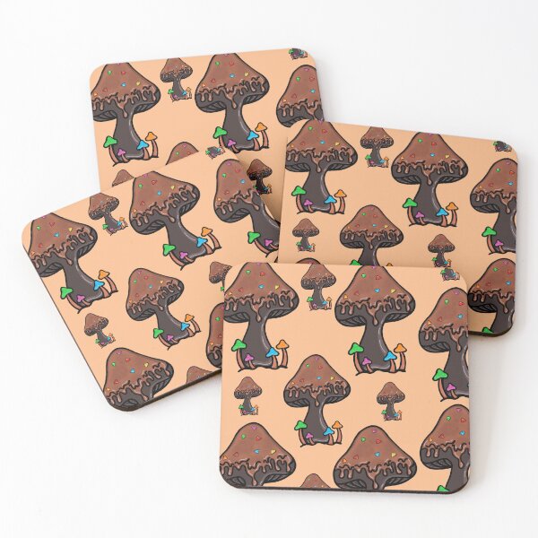 Item preview, Cosmic brownie mushroom  designed and sold by CryptidCanvas.
