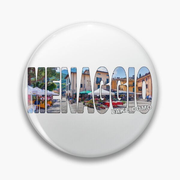 Item preview, MENAGGIO Lake Como - Piazza Giuseppe Markets Beautiful Day designed and sold by Adam Gormley.