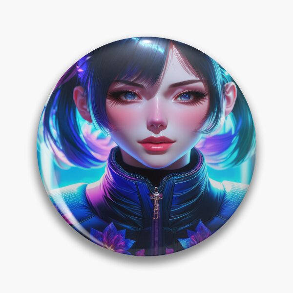 Item preview, Neon Chinese Cyberpunk Woman designed and sold by 3dvirtualand.