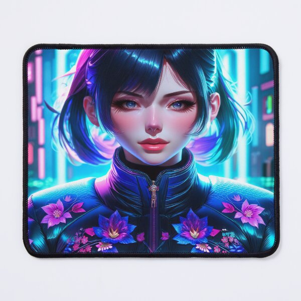 Item preview, Neon Chinese Cyberpunk Woman designed and sold by 3dvirtualand.