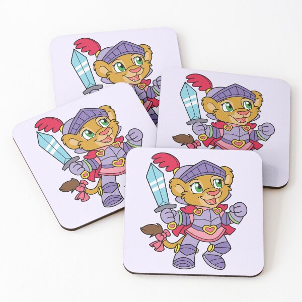 Item preview,  Leah the Knight Lion (Crinklz Fairy Tale Print) designed and sold by Crinklz.