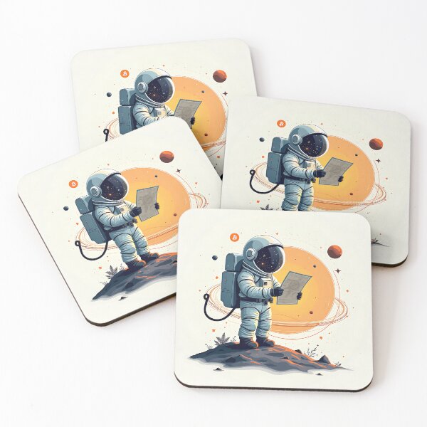 Item preview, Bitcoin Orbit Around the World of Crypto designed and sold by RadDeck.
