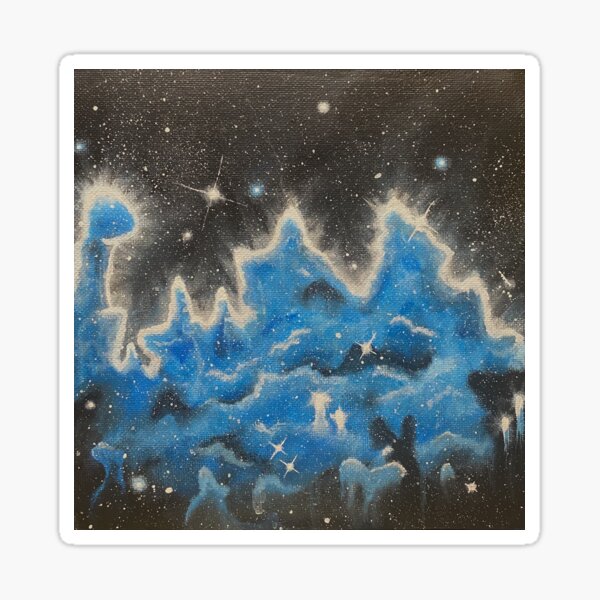 Item preview, blue nebula  designed and sold by Charlearts.