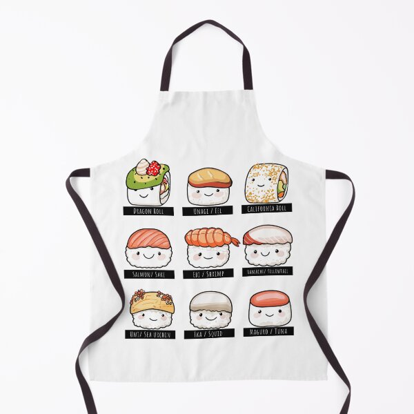 Item preview, Kawaii Sushi Identification Chart designed and sold by polygrafix.