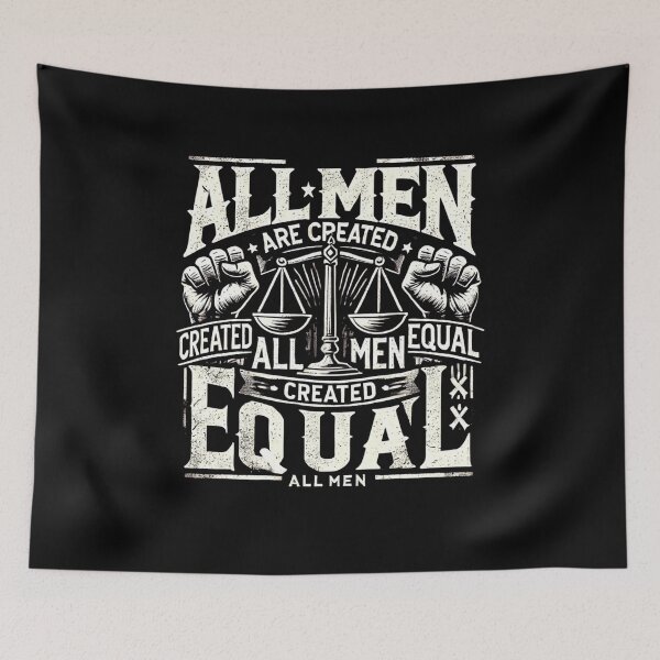Item preview, All men are created equal designed and sold by joetrade.