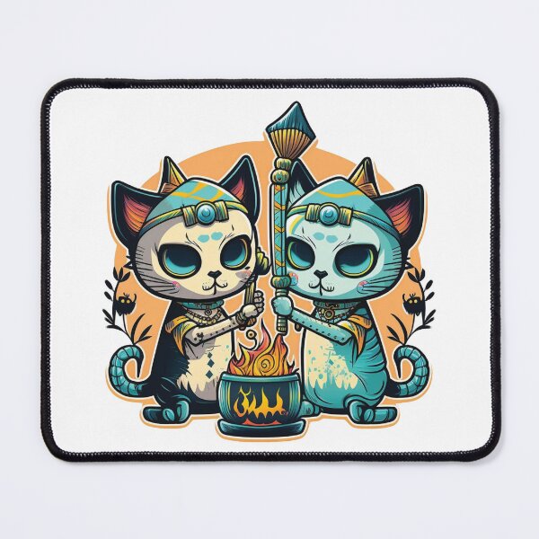 Item preview, Voodoo Cats Casting Mysterious Spells designed and sold by Sagar Karki.