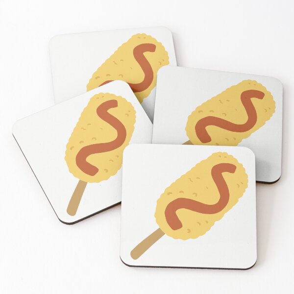 Item preview, Korean Corndog Sticker designed and sold by jmyklee.