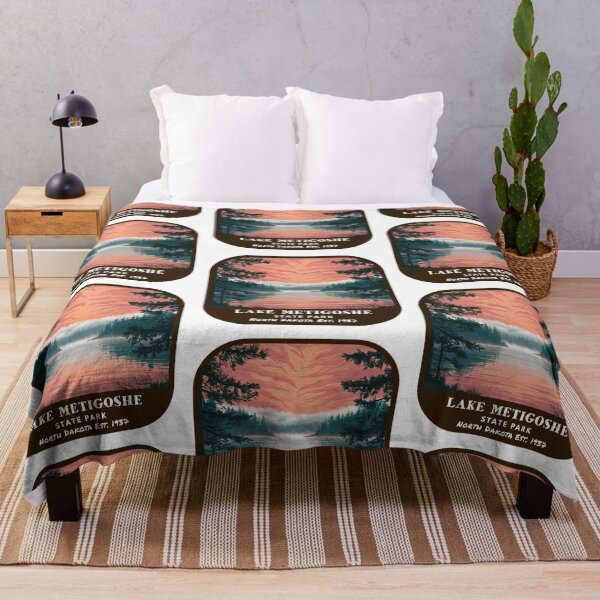 Item preview, Vintage Lake Metigoshe State Park (North Dakota State Park) designed and sold by RabbitK.