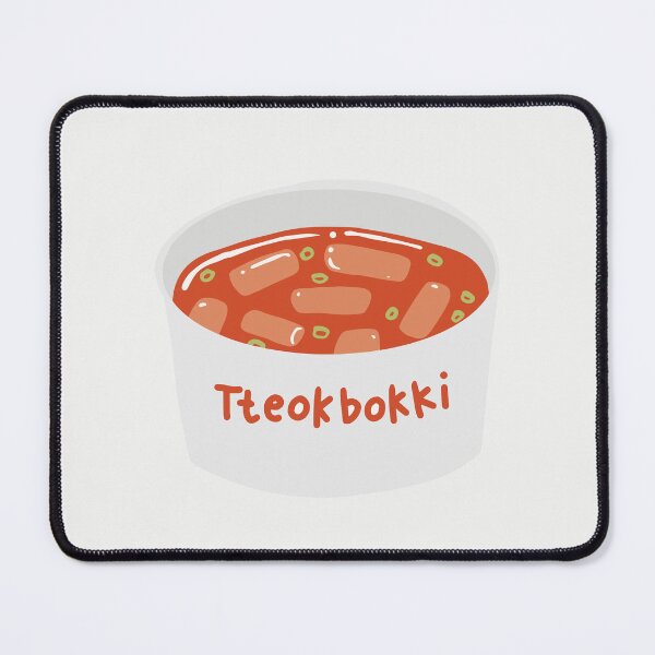 Item preview, Tteokbokki Sticker (Korean Spicy Rice Cakes) designed and sold by jmyklee.