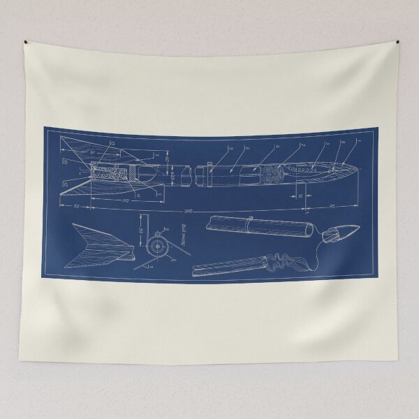 Item preview, Model Rocket Blueprint - Модель ракеты Чертеж designed and sold by ChrisRoy1001.