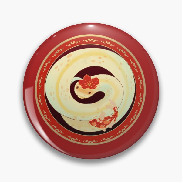 Item preview, A year of the Snake designed and sold by VintageArtByIda.