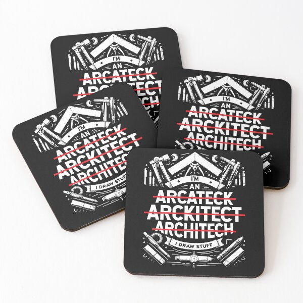 Item preview, I'm An Arcateck Arckitect Architech I Draw Stuff Funny Architect designed and sold by Dressed For  Duty.