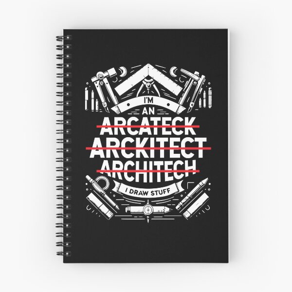 Item preview, I'm An Arcateck Arckitect Architech I Draw Stuff Funny Architect designed and sold by Dressed For  Duty.