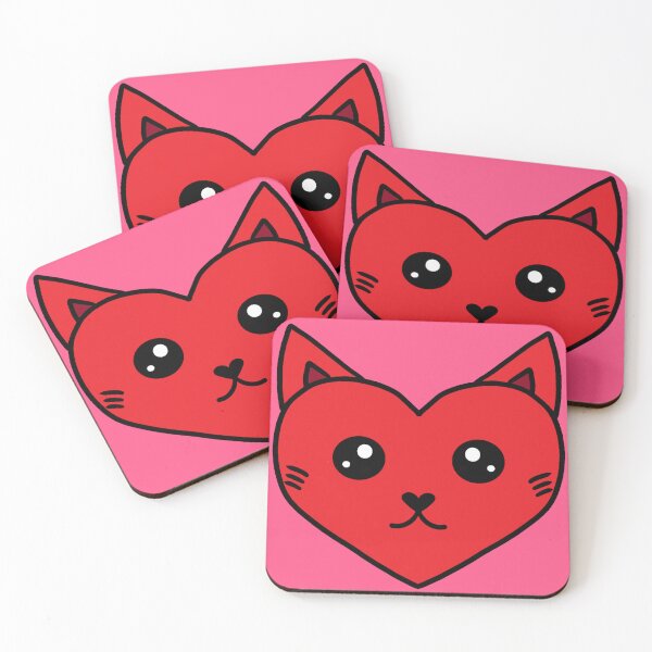 Item preview, Red Kitty Heart designed and sold by Kitty Enterprise.