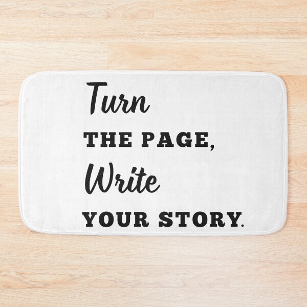 Item preview, New Beginnings Quote designed and sold by ArtPrintsTribe.