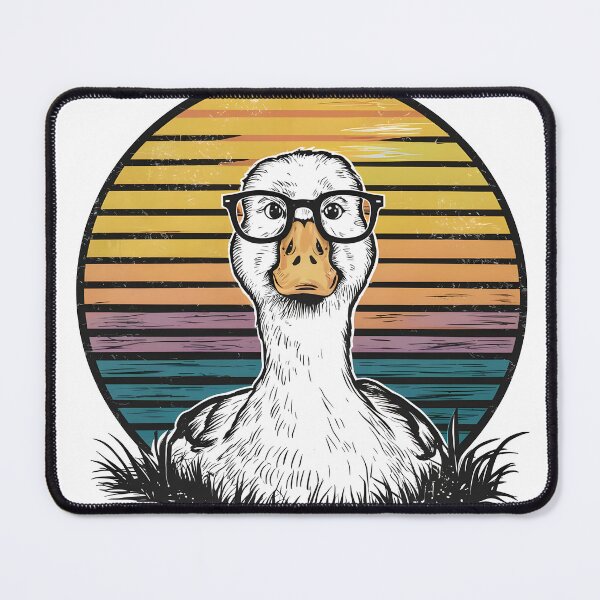 Item preview, Vintage atmosphere bespectacled duck designed and sold by chainuvat.