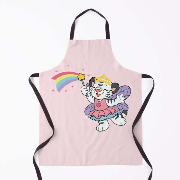 Item preview, Crinklz the Tiger dressed as a Fairy Princess (Fairy Tale Print) designed and sold by Crinklz.