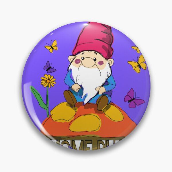 Item preview, Gnome Place Like Home: Whimsical Garde(draw with fingers)  designed and sold by CoolEnthusias.