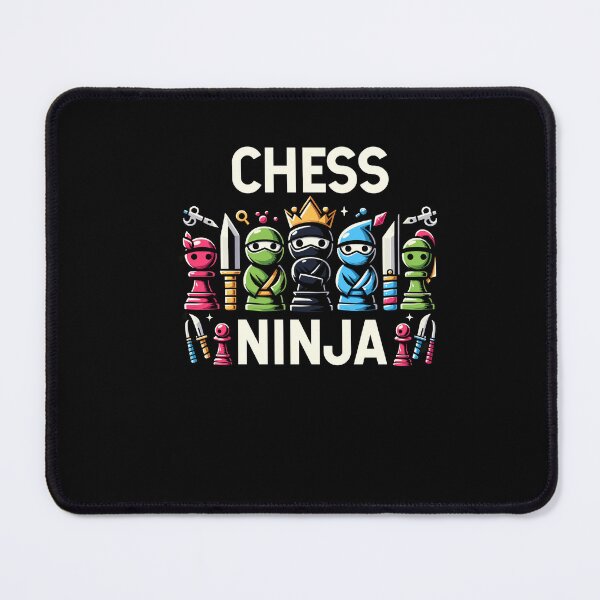 Item preview, Funny Cute Chess Player Ninja Board Game Lovers Boys Girls designed and sold by Dressed For Duty.