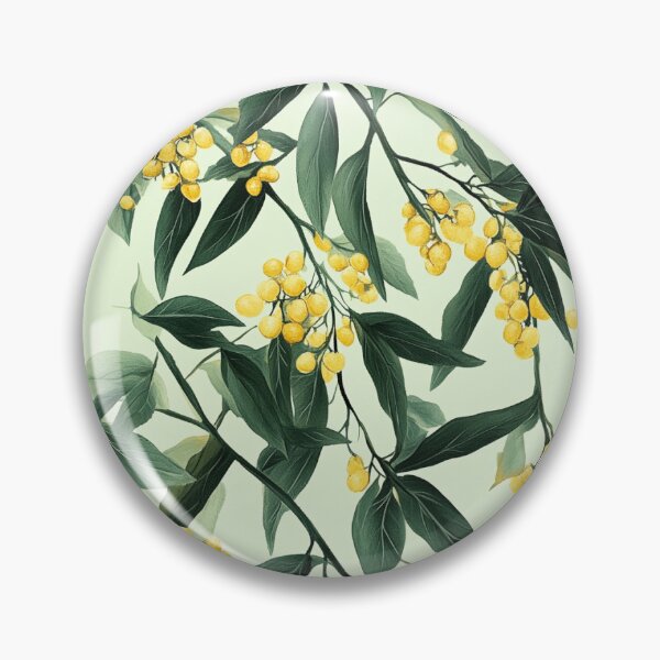 Item preview, Wattle Print Green designed and sold by Tracey Unthank.