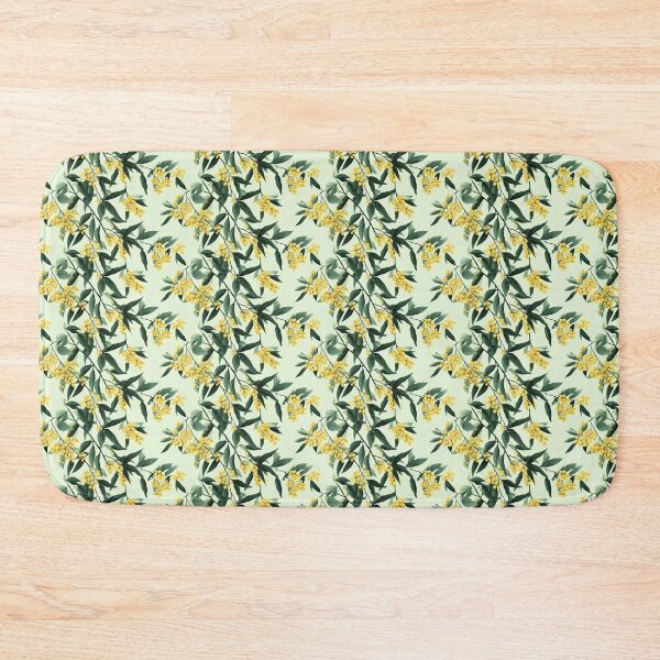 Item preview, Wattle Print Green designed and sold by Tracey Unthank.